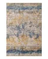 Closeout! Bayshore Home High-Low Pile Iyer IYE16 5'3" x 7'9" Area Rug