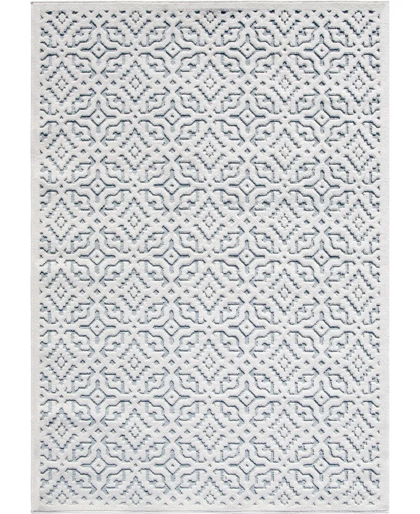 Closeout! Edgewater Living Prima Loop PRL04 5'2" x 7'6" Outdoor Area Rug