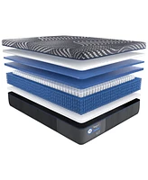 Sealy Posturepedic Albany Hybrid 13" Medium Mattress Set