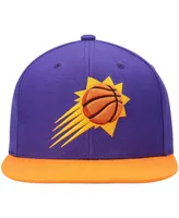 Men's Mitchell & Ness Purple and Orange Phoenix Suns Team Two-Tone 2.0 Snapback Hat