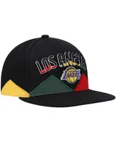 Men's Mitchell & Ness Black Los Angeles Lakers Black History Month Snapback Hat