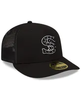 Men's New Era Black Chicago White Sox 2022 Batting Practice Low Profile 59FIFTY Fitted Hat