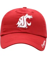 Women's Top of the World Cardinal Washington State Cougars Staple Adjustable Hat