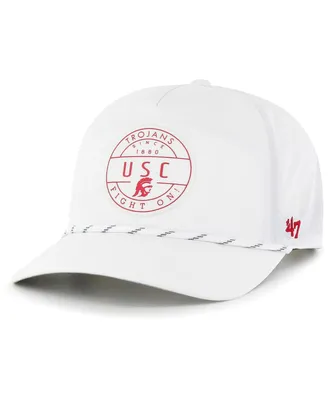 Men's '47 White Usc Trojans Suburbia Captain Snapback Hat