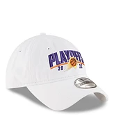 Men's New Era White Phoenix Suns 2022 Nba Playoffs Arch 9TWENTY Adjustable Hat