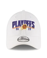 Men's New Era White Phoenix Suns 2022 Nba Playoffs Arch 39THIRTY Flex Hat