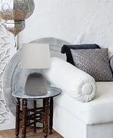 Simple Designs Round Concrete Table Lamp