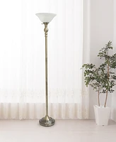 Elegant Designs 1 Light Torchiere Floor Lamp