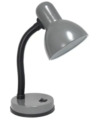 Simple Designs Basic Desk Lamp with Flexible Hose Neck