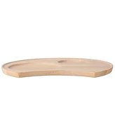 Noritake Hammock Wood Crescent Serving Tray, 13"