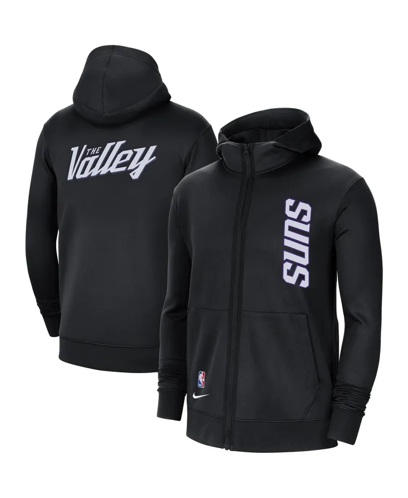 Men's Nike Black Phoenix Suns 2020/21 City Edition Showtime Performance Full-Zip Hoodie