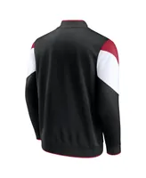 Men's Fanatics Black Miami Heat League Best Performance Full-Zip Jacket