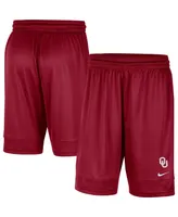 Men's Nike Crimson Oklahoma Sooners Fast Break Team Performance Shorts