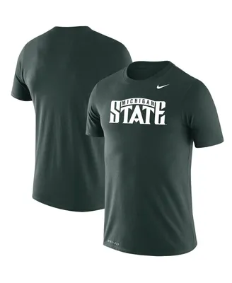 Men's Nike Green Michigan State Spartans School Logo Legend Performance T-shirt