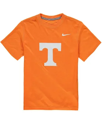 Big Boys Nike Tenn Orange Tennessee Volunteers Logo Legend Dri-fit T-shirt