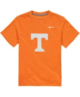 Big Boys Nike Tenn Orange Tennessee Volunteers Logo Legend Dri-fit T-shirt