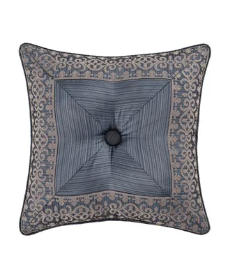 Five Queens Court Leah Embellished Decorative Pillow, 18" x 18'