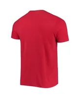 Men's '47 Brand Red Washington Capitals Assist Super Rival T-shirt