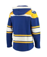 Men's '47 Royal Buffalo Sabres Superior Lacer Team Pullover Hoodie