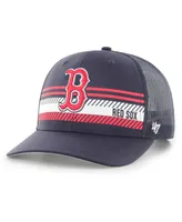 Men's '47 Navy Boston Red Sox Cumberland Trucker Snapback Hat