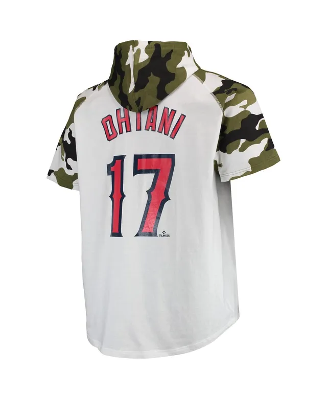 Profile Men's Shohei Ohtani Red Los Angeles Angels Big & Tall Name & Number T-Shirt