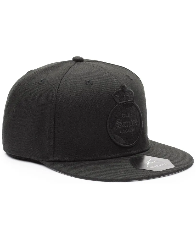 Men's Fi Collection Black Santos Laguna Dusk Snapback Adjustable Hat