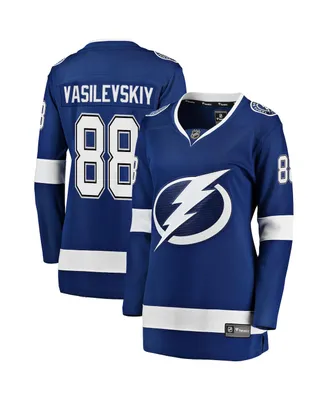 Women's Fanatics Andrei Vasilevskiy Blue Tampa Bay Lightning Premier Breakaway Player Jersey