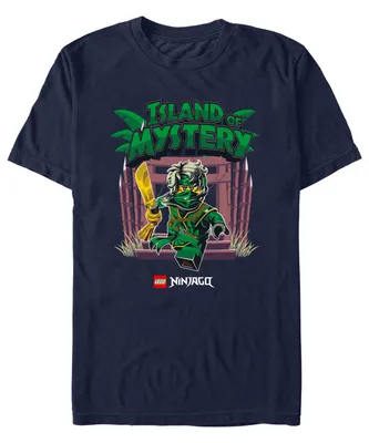 Men's Lego Ninjago Green Ninja Mystery Island Short Sleeve T-shirt