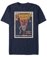 Men's Stranger Things Comic Cover Short Sleeve T-shirt