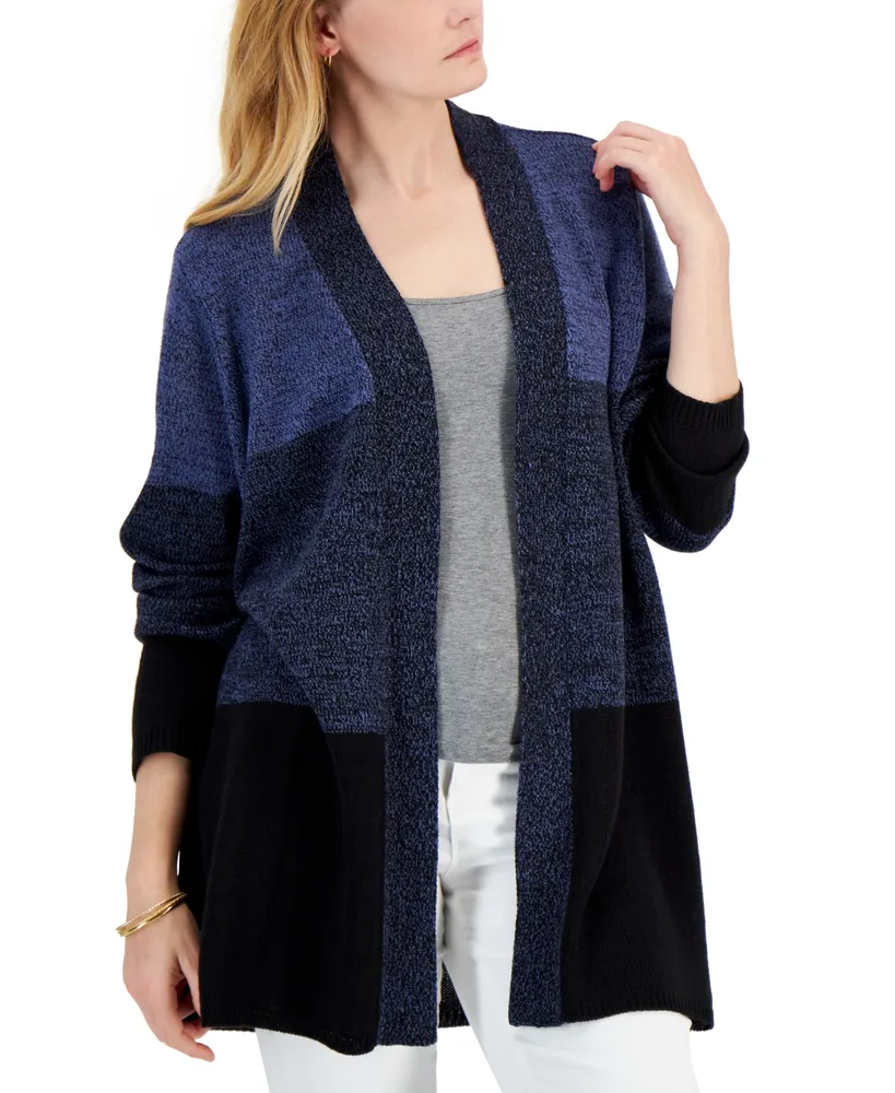 Karen Scott Women's Open-Front Cardigan, Created for Macy's - Macy's