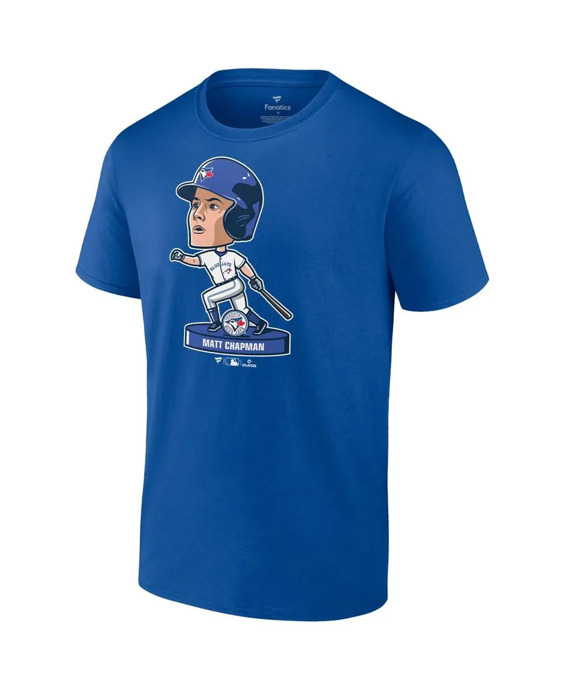 Men's Nike Matt Chapman Royal Toronto Blue Jays Bobble Head Graphic T-Shirt