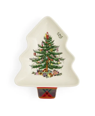 Spode Christmas Tree Shape Spoon Rest