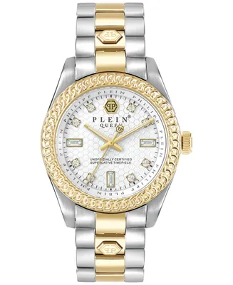 Philipp Plein Women's Queen Two-Tone Stainless Steel Bracelet Watch 36mm