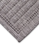 Liora Manne' Malibu Simple Border 3'3" x 4'11" Outdoor Area Rug