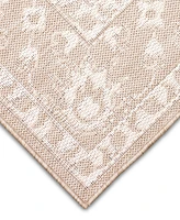 Liora Manne' Malibu Kashan 1'11" x 7'6" Runner Outdoor Area Rug