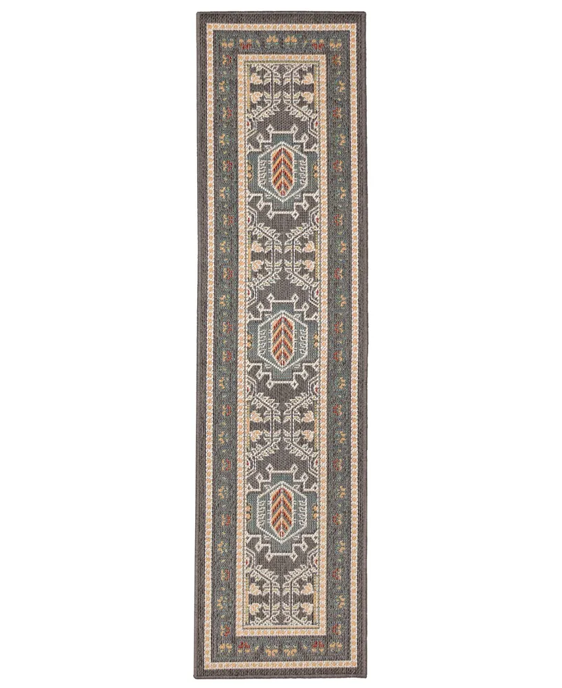 Liora Manne' Patio Journey 1'11" x 7'6" Runner Outdoor Area Rug