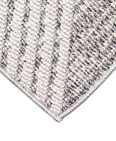 Liora Manne' Dunes Modern Diamond 6'6" x 9'3" Outdoor Area Rug