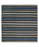 Liora Manne' Sorrento Cabana Stripe 8' x 8' Square Outdoor Area Rug