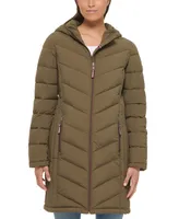 Tommy Hilfiger Women's Hooded Packable Puffer Coat