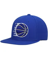 Men's Mitchell & Ness Blue Orlando Magic Hardwood Classics Team Ground 2.0 Snapback Hat