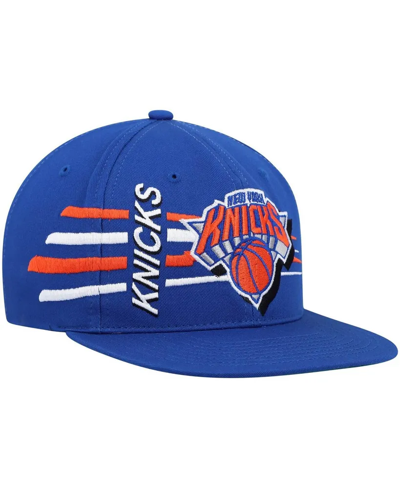 Men's Mitchell & Ness Blue New York Knicks Retro Bolt Deadstock Snapback Hat