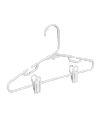 Kids Clothes Hangers with Clips, Set of 18