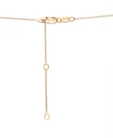 Wrapped Diamond Handcuff Statement Necklace (1/6 ct. t.w.) in 14k Gold, 18" + 2" extender, Created for Macy's