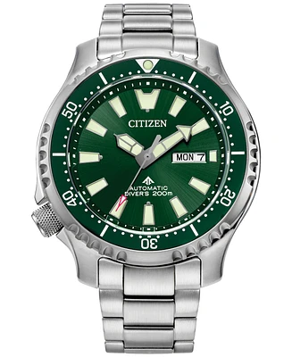 Citizen Men's Promaster Automatic Dive -tone Stainless Steel Bracelet Watch, 44mm