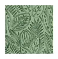 Canvas Palm Peel and Stick Wallpaper