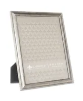 Classic Bead Border Burnished Picture Frame, 8" x 10" - Silver