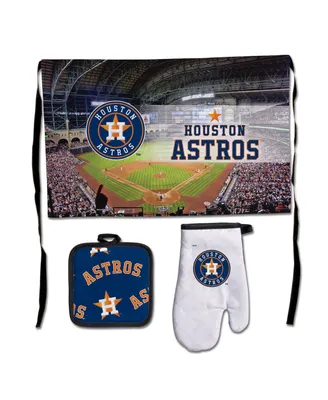 WinCraft Houston Astros Deluxe Barbecue Set