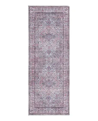 Bayshore Home Washable Reflections REF07 2' x 5' Runner Area Rug