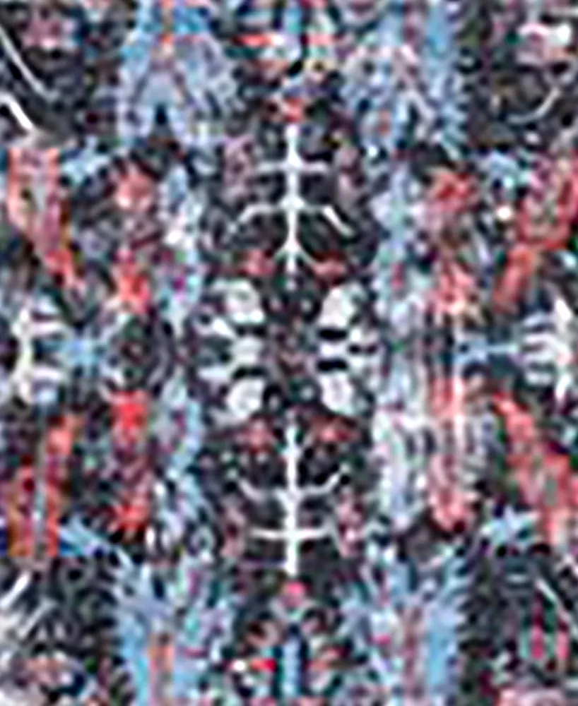 Bayshore Home Washable Reflections REF04 5'3" x 8' Area Rug