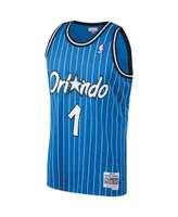 Men's Mitchell & Ness Penny Hardaway Blue Orlando Magic Big and Tall Hardwood Classics Jersey